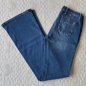 Cotton Rich MiH Kick Flare, mint W30 L36